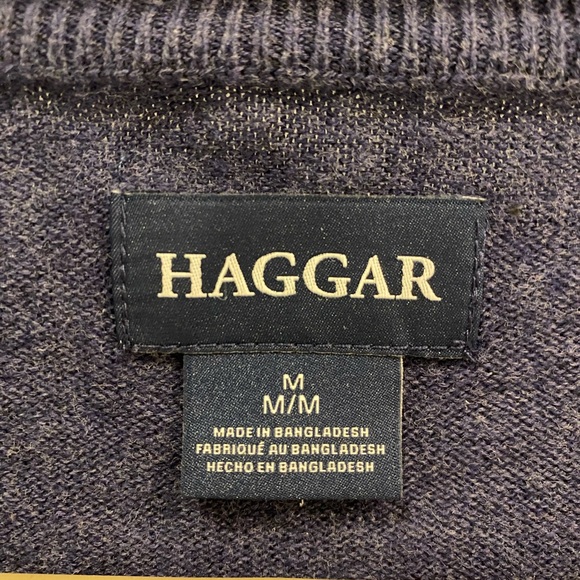 Medium blue haggar sweater - Picture 2 of 3